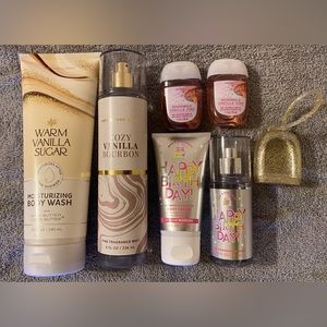 Vanilla Inspired Bath and Body works bundle